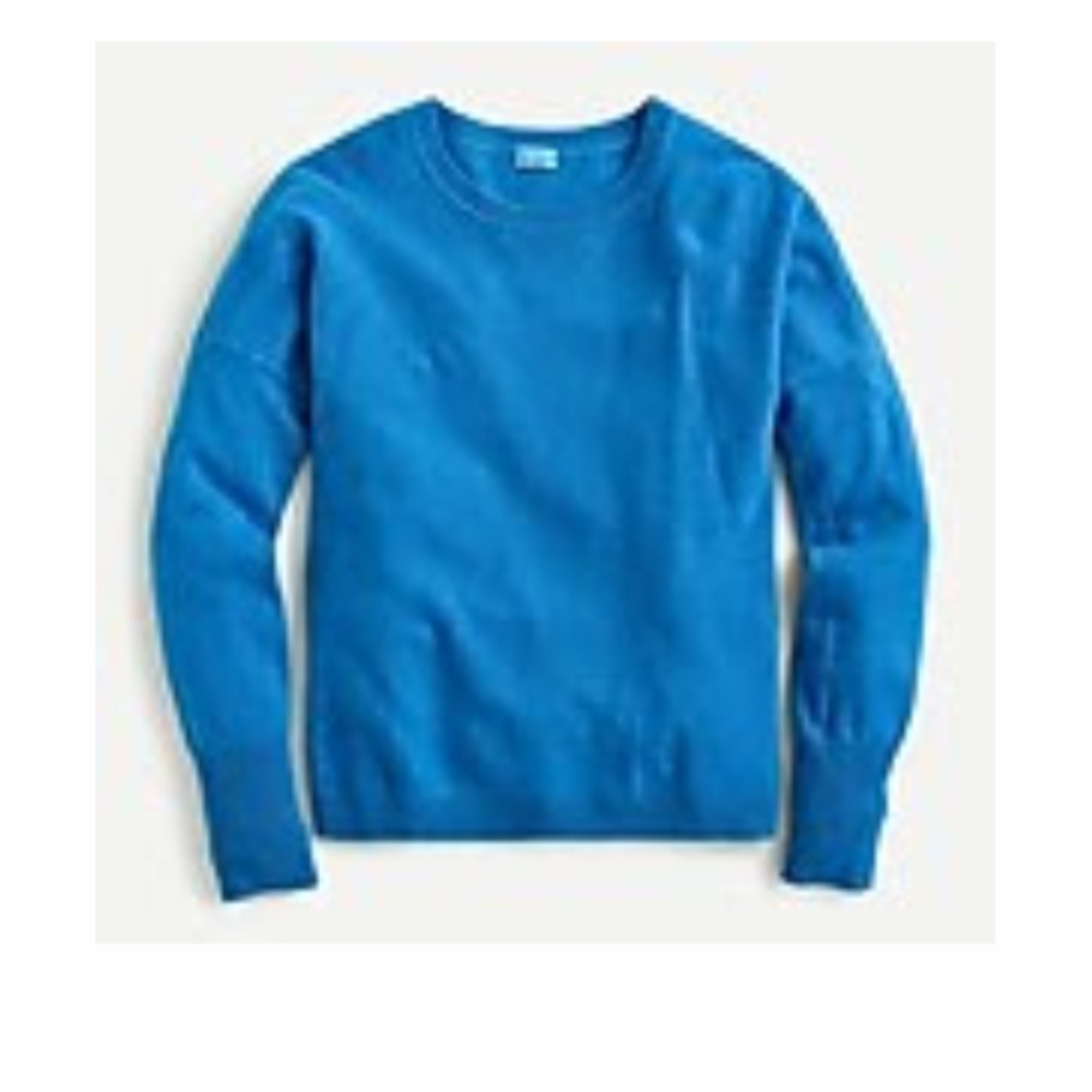 J. Crew 100% Cashmere Boyfriend Sweater Crewneck Size M NWOT - Picture 3 of 3